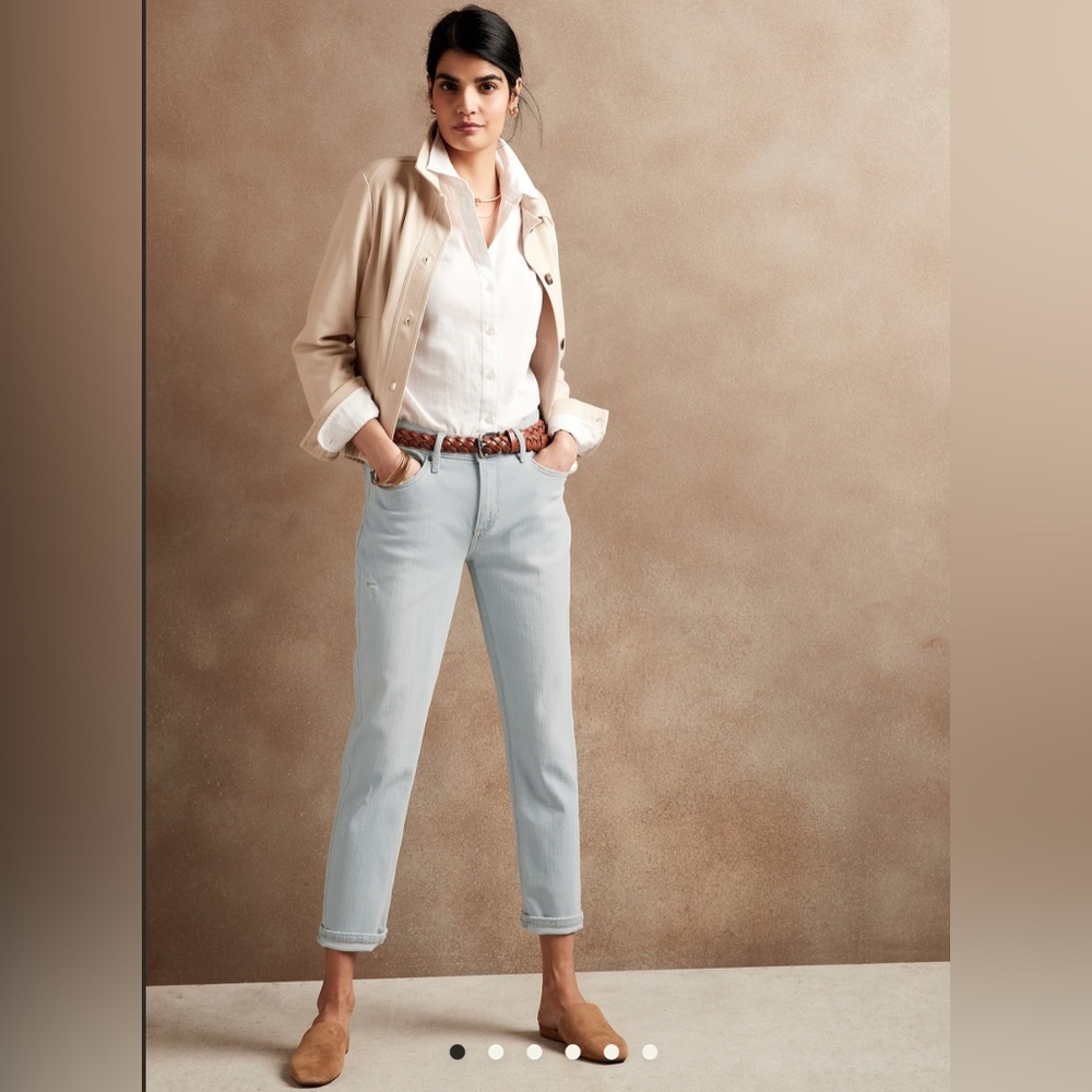 Banana Republic Curvy Girlfriend Jeans